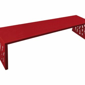 Venice steel bench