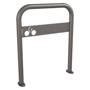 Sheffield bicycle Stand With Sign Panel - Procity